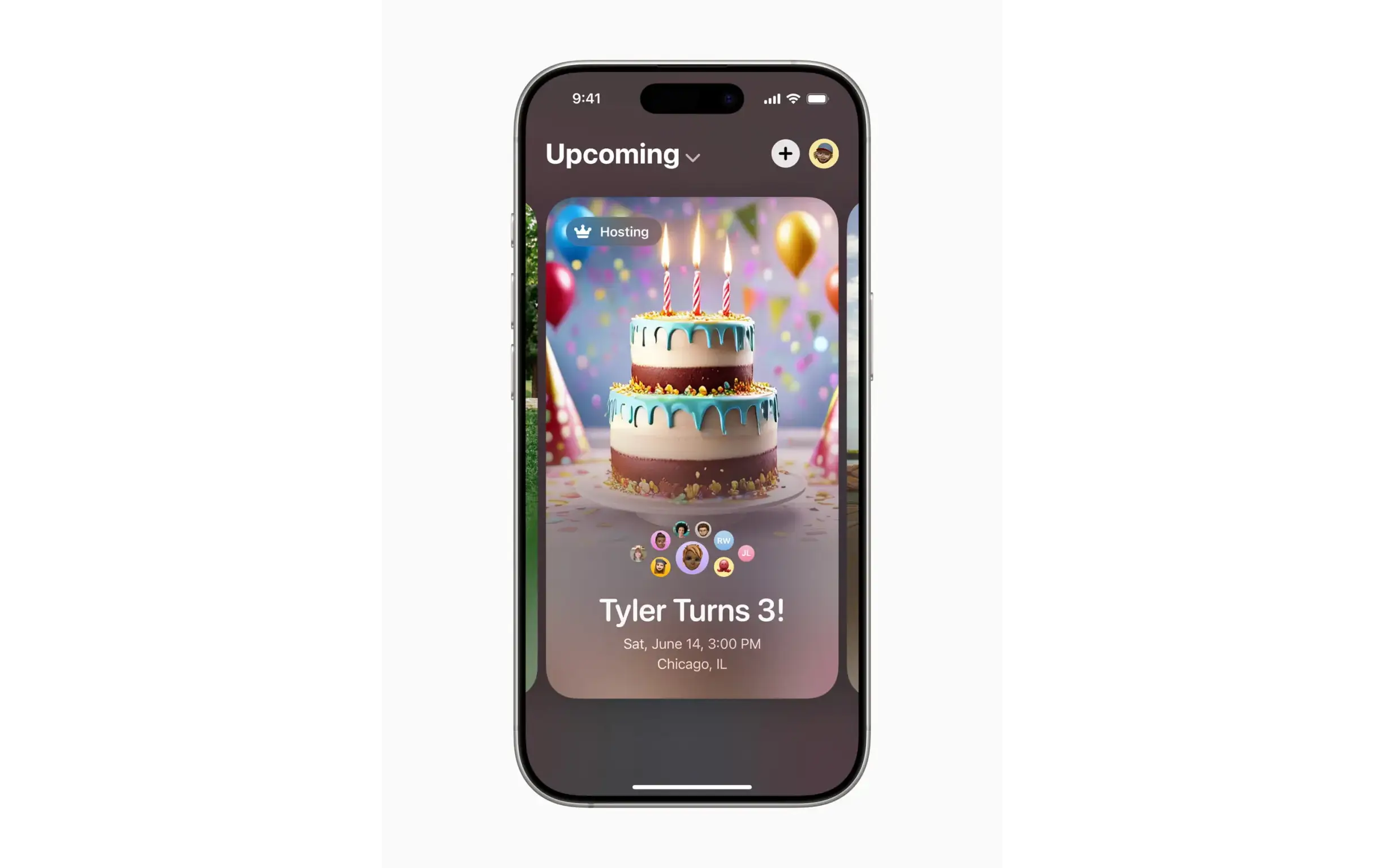 Apple запустила Invites – застосунок для створення запрошень
