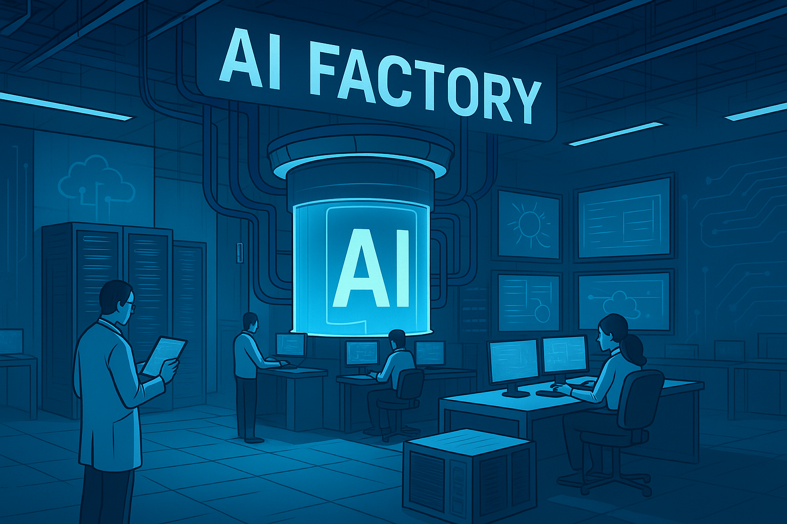 В Україні запускають власну AI Factory – державну інфраструктуру для розвитку ШІ