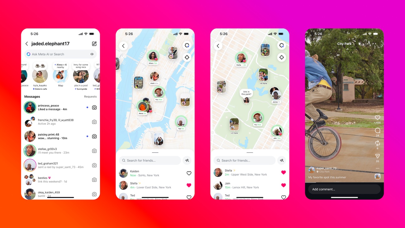 Instagram запускає Instagram Map — ще одну функцію зі Snapchat
