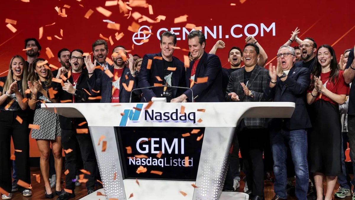 Криптобіржа Gemini Space Station братів Вінклвоссів провела IPO