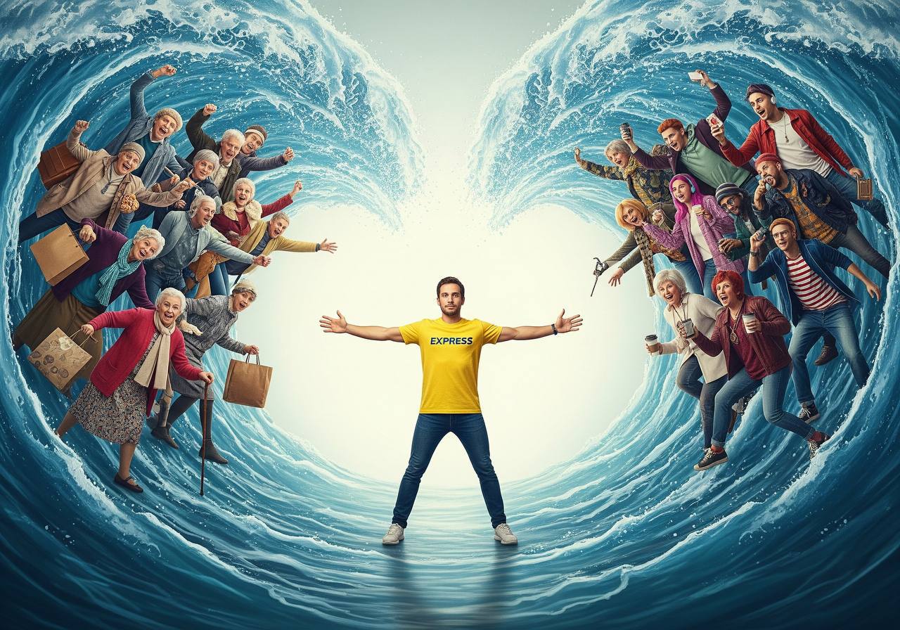 Пенсії окремо, посилки окремо. «Укрпошта» запускає експрес-вікно