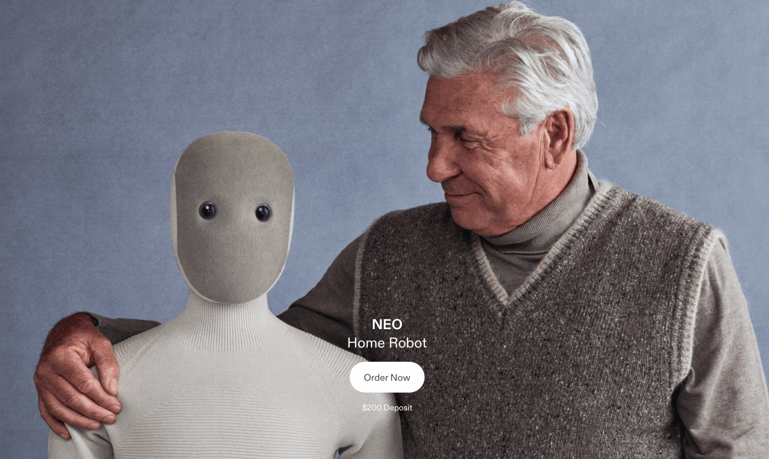 Neo — робот-помічник за $20 000. Правда, ним керує людина