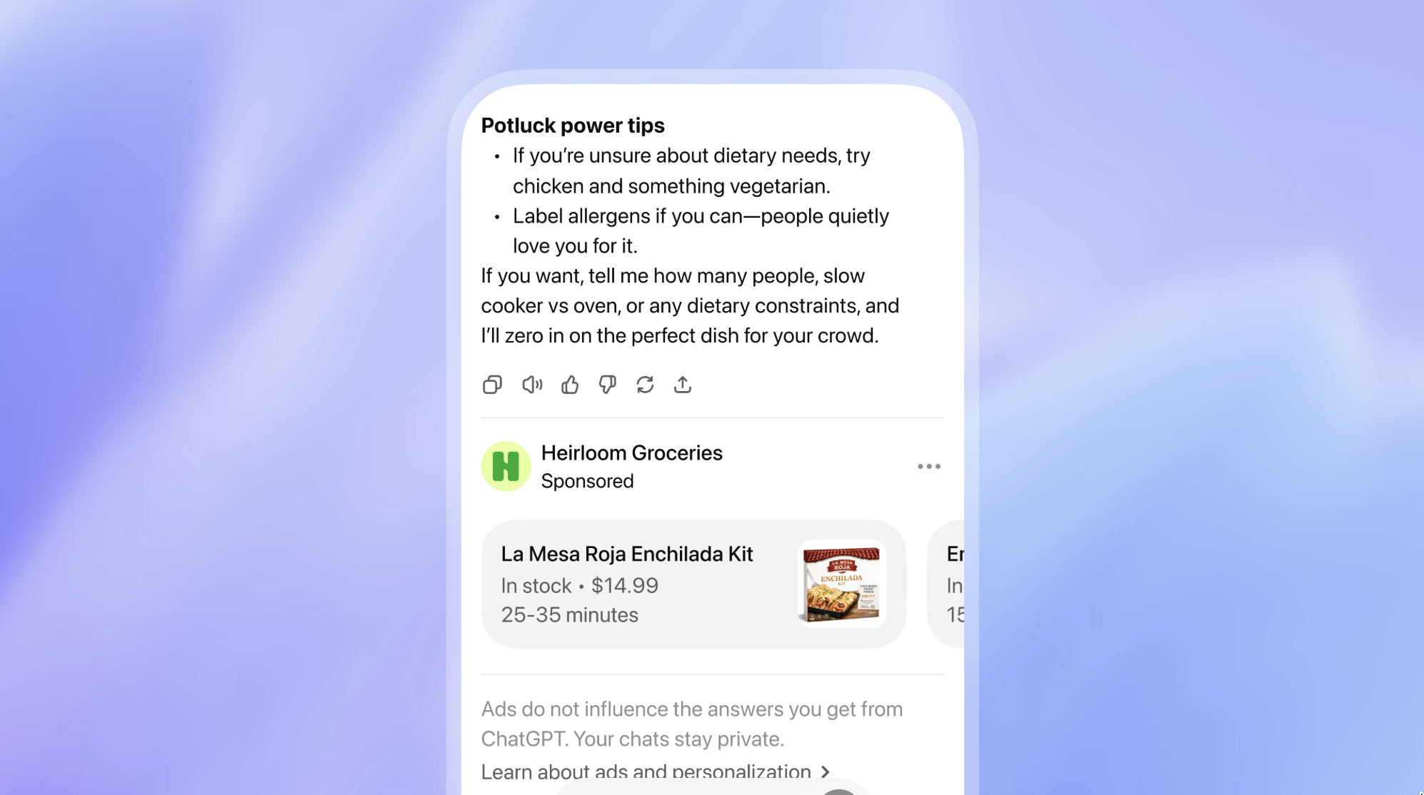 OpenAI тестує рекламу в ChatGPT, поки тільки в США. Як вона працюватиме?