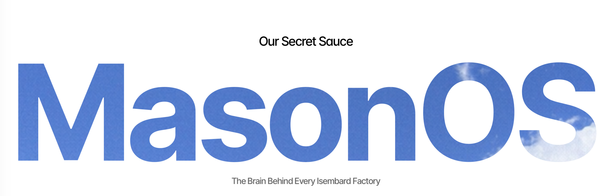 MasonOS — Isembard