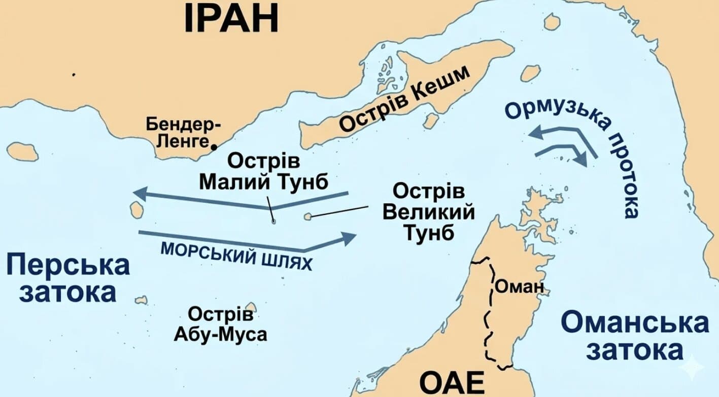 Іран пригрозив узяти під контроль інтернет-кабелі в Ормузькій протоці